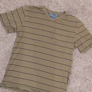 green striped tee w pocket!